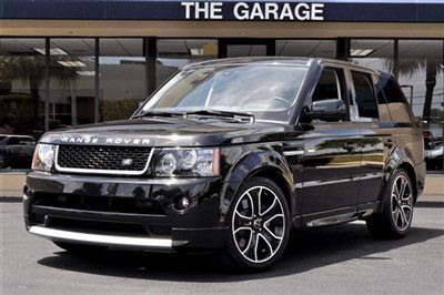 2013 land rover range rover sport gt le 375hp 5.0l v8 pkg,santorini black/ebony!