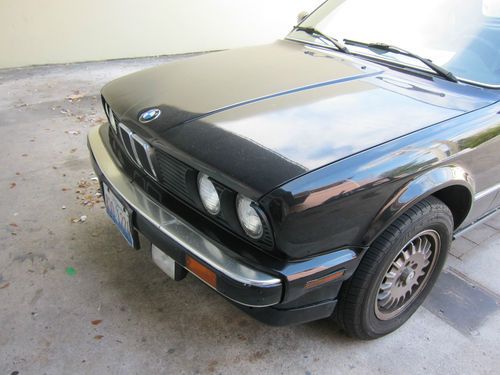 1990 bmw 325 !a.  convertible  work in process