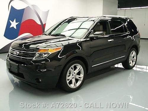 2012 ford explorer ltd ecoboost nav rear dvd cam 20's!! texas direct auto