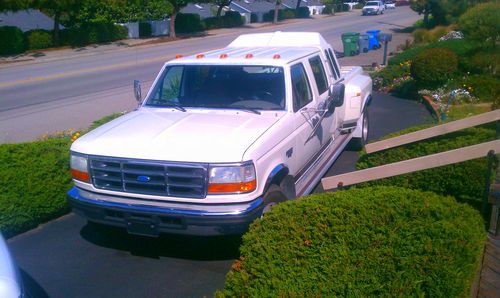 1995 ford f-350 xl crew cab pickup 4-door 7.3l