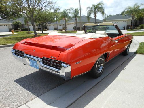 1969 pontiac le mans/gto convertible