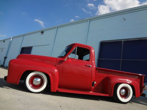 53 ford f100 classic resto custom hot rod shop truck not rat rod