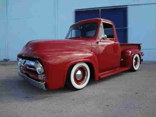 53 Ford F100 classic resto custom hot rod shop truck not rat rod, image 2
