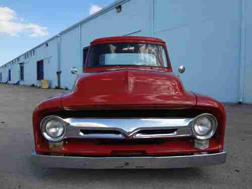 53 Ford F100 classic resto custom hot rod shop truck not rat rod, image 4