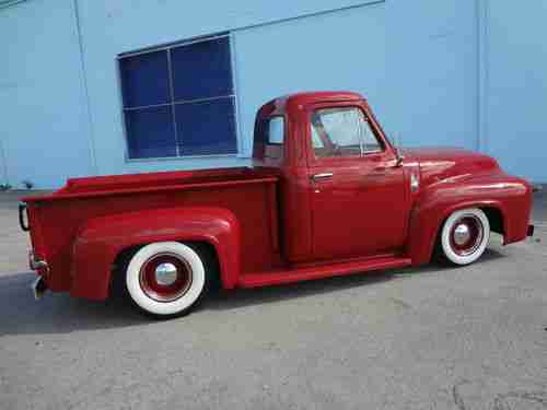 53 Ford F100 classic resto custom hot rod shop truck not rat rod, image 6