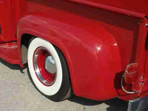 53 Ford F100 classic resto custom hot rod shop truck not rat rod, image 10