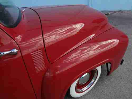 53 Ford F100 classic resto custom hot rod shop truck not rat rod, image 14