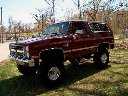 1986 chevrolet k5 blazer