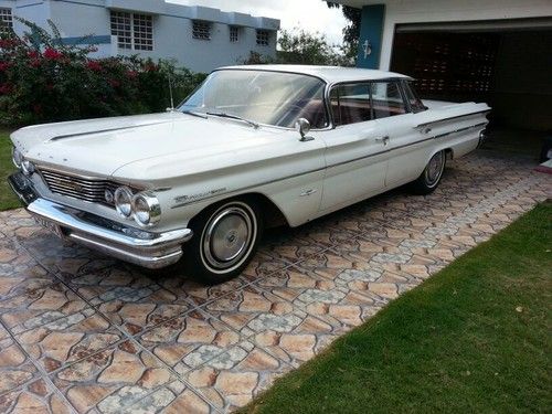 1960 pontic bonneville burgundy interior factory air condition classic car