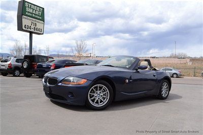 2.5i roadster convertible, only 45,735 miles, clean carfax, leather seats