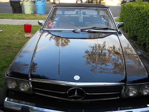 Mercedes benz 1976 450-sl v-8 convertible roadstar excelant condition