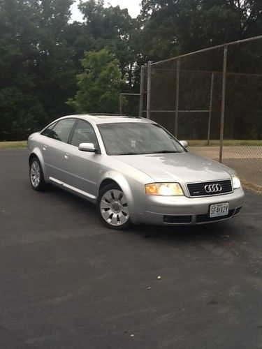 2001 audi a6 quattro base sedan 4-door 4.2l