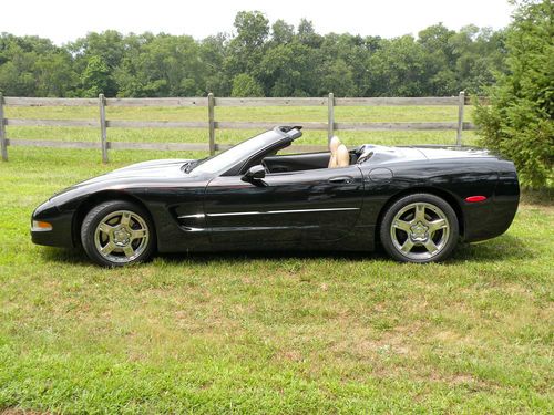 1998 supercharged chevrolet corvette convertible 5,200 miles