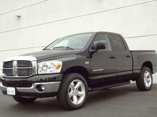 2007 dodge ram 1500 truck 4x4 quad cab big horn slt