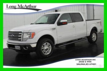 2013 lariat 3.5 v6 ecoboost super crew 4x4 5k low miles navigation sync sat