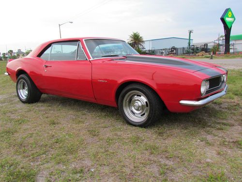 1967 camaro rally sport, 454, deluxe interior, power steering and disc brakes