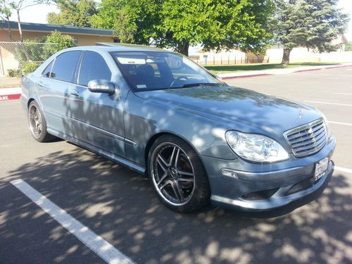 2006 mercedes-benz s430 amg package fully loaded low mileage mint condition 20"