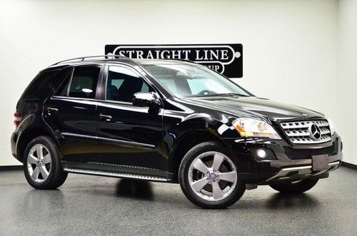 2009 mercedes benz ml350 blk/blk navigation/heated seats