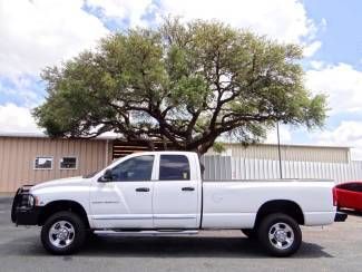 2004 white laramie 5.9l i6 4x4 ranch hand heated seats infinity we finance!