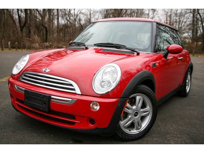 2006 mini cooper 5speed manual one owner panoramic roof matching mirrors