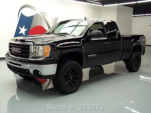 2010 gmc sierra sle ext cab z71 4x4 6-pass 20's 39k mi texas direct auto