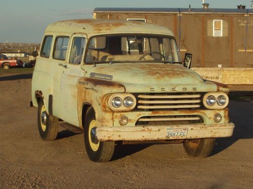 1958 Dodge Power Wagon Town Wagon Panel Half Ton Truck, US $6,500.00, image 3