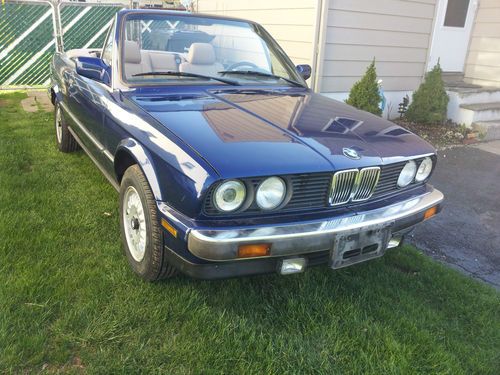 1988 bmw 325i base convertible 2-door 2.5l