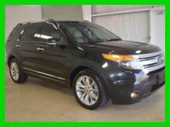 2011 ford explorer xlt, leather, nav, blind spot, tow pkg, 2wd, ford cpo 1-owner