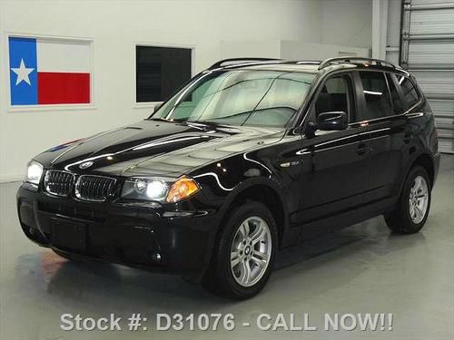 2006 bmw x3 3.0i awd/4x4 premium pano sunroof nav 57k texas direct auto