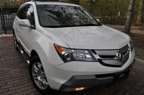 2009 mdx w/tech pack.no reserve.sh-awd.leather/navi/moon/camera/heated/rebuilt