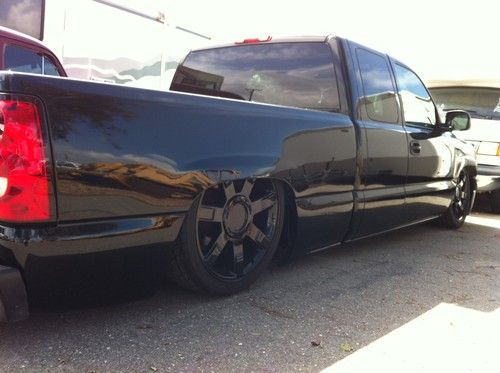 2002 chevy silverado 1500 air bagged custom truck