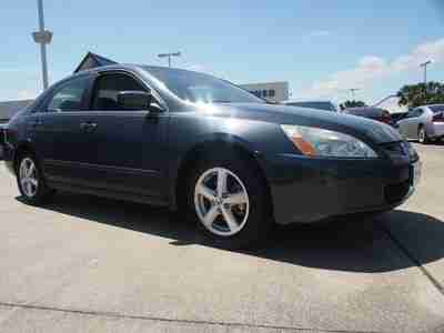 05 Blue EX Leather Manual 2.4L 4cyl Moonroof Satellite Radio Dual AC Multi CD, image 3