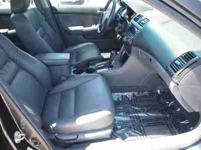 05 Blue EX Leather Manual 2.4L 4cyl Moonroof Satellite Radio Dual AC Multi CD, image 4