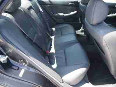 05 Blue EX Leather Manual 2.4L 4cyl Moonroof Satellite Radio Dual AC Multi CD, image 7