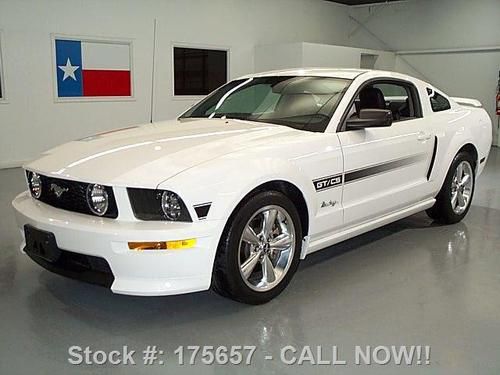 2008 ford mustang gt/cs 5spd shaker 1000 spoiler 24k mi texas direct auto