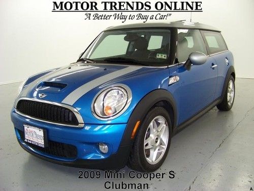 Clubman s dual sunroof turbo stripes media input 2009 mini cooper clubman 28k