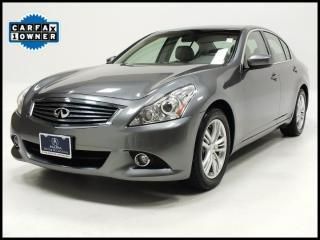 2010 infiniti g37 luxury sedan loaded leather cd smart key one owner low miles!