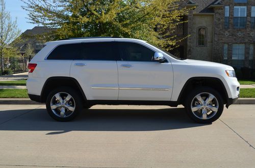 2012 jeep grand cherokee overland hemi 5.7l v8 4x4 *texas 1 owner*