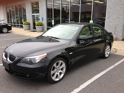 Sporty black 530 xi awd loaded options super clean