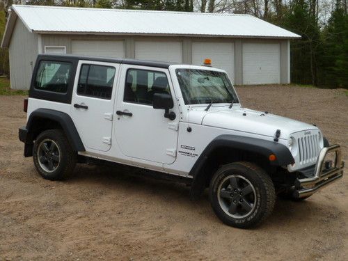 2012 jeep wrangler 4 door rhd 3.6l right hand drive mail postal sport  unlimited