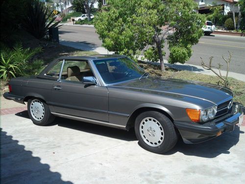 1987 mercedes 560sl