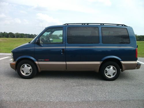 2002 chevrolet astro van, all wheel drive,handicap equipped, florida vehicle