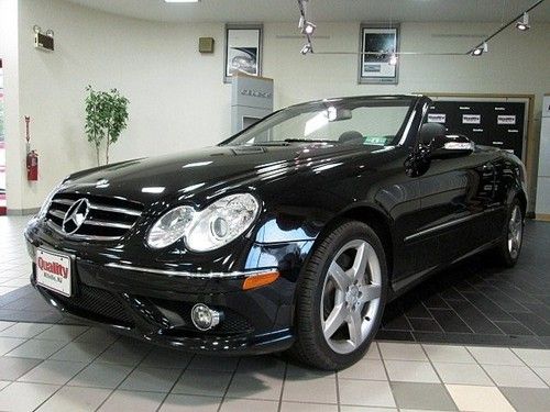 49k miles we finance black sport package navigation  convertible