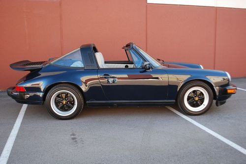 1989 porsche 911 carrera targa  low miles