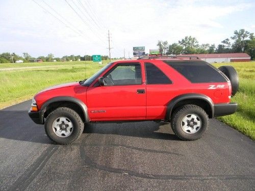 Chevy blazer zr2 4x4 4.3l v-6 auto fix me nice cheap sunroof