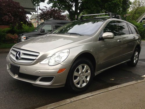 2007 mercedes-benz r350 4matic 3.5l 3rd row, navi,  panorama,  back up camera