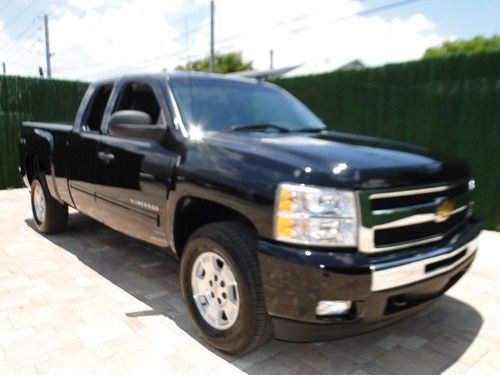 11 loaded lt silverado 4x4 4wd very clean fla pick up truck ext extended cab