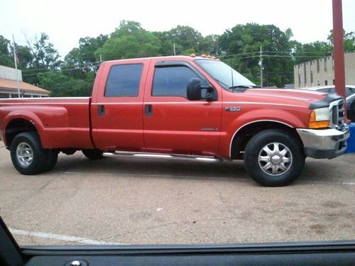 2001 ford f-350 super duty xlt crew cab pickup 4-door 7.3l