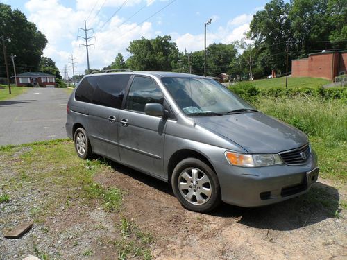 99 honda odyssey ex mini passenger van 5-dr 3.5l (needs transmission) no reserve