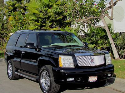 2003 cadillac escalade awd 7-passenger/tow package clean pre-owned